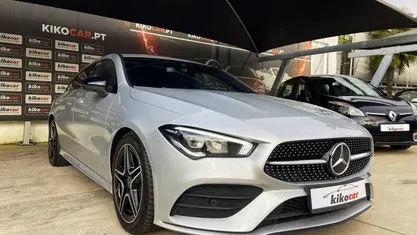 Cinzento Usado 2020 Mercedes CLA180 Shooting Brake AMG line Carrinha | € 26.900 (Preço justo)