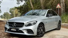 Cinza Usado 2021 Mercedes C300e AMG line Carrinha | € 38.900