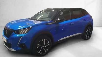 Azul Usado 2021 Peugeot 2008 GT SUV | € 17.900 (Preço justo)