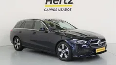 Azul Usado 2022 Mercedes C220 Avantgarde Carrinha | € 38.190 (Preço justo)