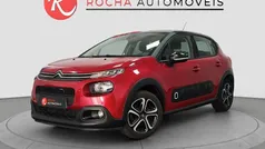 Vermelho Usado 2020 Citroën C3 PureTech Citadino | € 11.499 (Preço justo)