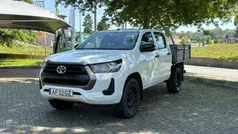 Branco Usado 2021 Toyota HiLux Pickup | € 29.950 (Preço justo)