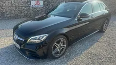 Preto Usado 2018 Mercedes C220 AMG line Carrinha | € 29.850 (Preço justo)