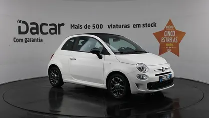 Branco Usado 2021 Fiat 500C Cabrios | € 10.899 (Preço justo)