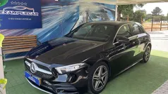 Preto Usado 2018 Mercedes A180 AMG line | € 22.450 (Preço justo)