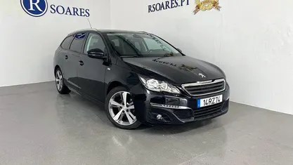 Usado Peugeot 308 GT-line 120 HP (88 kW) 2016 Preto Carrinha