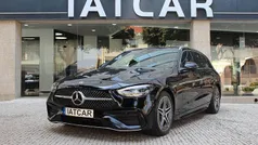 Preto Usado 2022 Mercedes C220 AMG line Carrinha | € 39.900 (Preço justo)