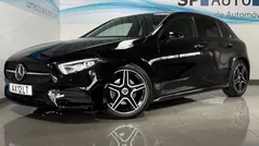 Preto Usado 2023 Mercedes A180 AMG line Sedan | € 34.900 (Preço justo)