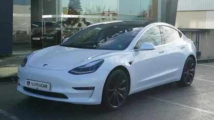 Usado Tesla Model 3 377 kW (513 HP) 2020 Branco Sedan