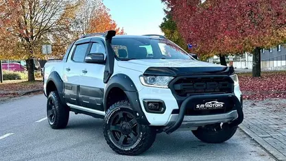 Branco Usado 2021 Ford Ranger Wildtrack Pickup | € 44.900 (Bom preço)