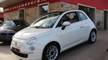 Branco Usado 2011 Fiat 500C Lounge Cabrios | € 10.990 (Preço justo)