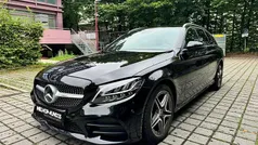 Preto Usado 2019 Mercedes C220 AMG line Carrinha | € 20.500 (Super Preço)
