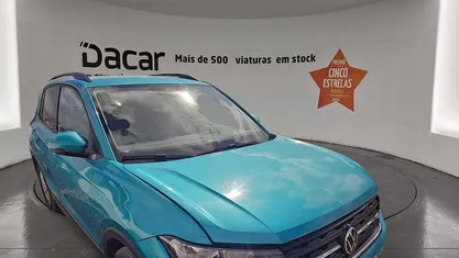 Usado VW T-Cross Life 95 HP (69 kW) 2022 Verde SUV