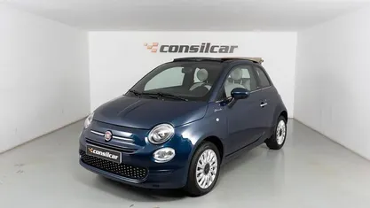 Azul Usado 2022 Fiat 500C Cabrios | € 12.480 (Preço justo)