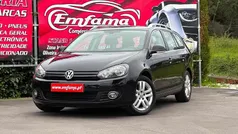 Preto Usado 2011 VW Golf VI Carrinha | € 6.950 (Preço justo)