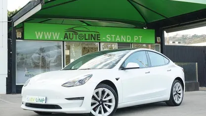 Branco Usado 2021 Tesla Model 3 Long Range AWD Sedan | € 27.500 (Preço justo)