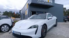 Branco Usado 2020 Porsche Taycan Sedan | € 62.500 (Preço justo)