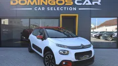 Branco Usado 2018 Citroën C3 PureTech Citadino | € 9.950 (Preço justo)