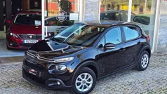 Preto Usado 2018 Citroën C3 Feel Citadino | € 9.950 (Preço justo)