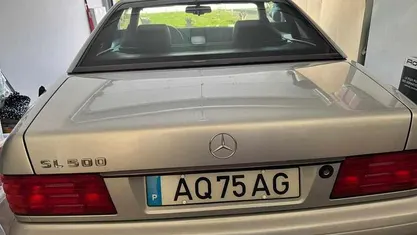Cinzento Usado 1996 Mercedes SL500 Cabrios | € 30.000