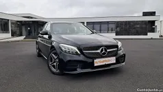 Preto Usado 2020 Mercedes C200 AMG line Carrinha | € 26.990 (Preço elevado)