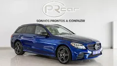Azul metalizado Usado 2020 Mercedes E300 AMG line Carrinha | € 33.000 (Bom preço)