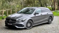 Cinza Usado 2018 Mercedes CLA200 Shooting Brake AMG line Carrinha | € 22.990 (Preço justo)