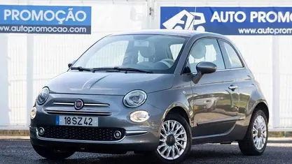 Cinzento Usado 2017 Fiat 500 Cabrios | € 10.440 (Preço justo)