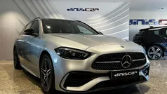 Cinza Usado 2022 Mercedes C300e AMG line Carrinha | € 38.900 (Preço justo)