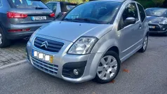 Cinza Usado 2008 Citroën C2 Sport Chic Citadino | € 3.990 (Preço justo)