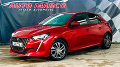 Vermelho Usado 2021 Peugeot 208 Allure Citadino | € 15.900 (Preço justo)