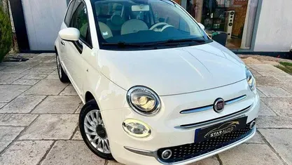 Branco Usado 2017 Fiat 500 Lounge Citadino | € 12.490 (Preço justo)