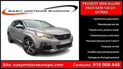 Usado 2018 Peugeot 3008 | € 16.990 (Bom preço)