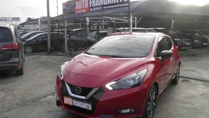 Vermelho Usado 2021 Nissan Micra Citadino | € 13.700 (Preço justo)