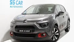 Cinza Usado 2021 Citroën C3 PureTech Citadino | € 9.990 (Super Preço)