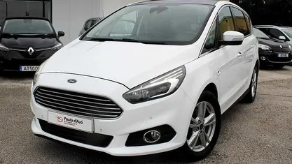 Branco Usado 2017 Ford S-MAX Titanium Monovolume | € 17.300 (Super Preço)
