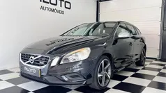 Preto Usado 2012 Volvo V60 R-Design Carrinha | € 9.990 (Bom preço)