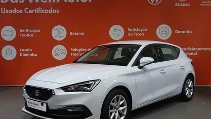 Usado Seat Leon Style 115 HP (84 kW) 2021 Branco