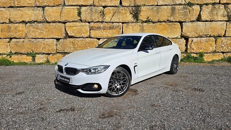 Branco Usado 2015 BMW 418 Gran Coupé Sport Line Coupé | € 19.950 (Preço elevado) - Imagem 1/4