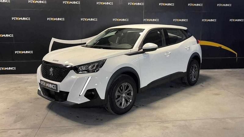 Branco Usado 2021 Peugeot 2008 SUV | € 14.650 (Super Preço) - Imagem 1/4
