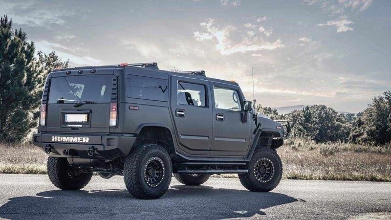 Preto Usado 2006 Hummer H2 SUV | € 48.800 - Imagem 1/4