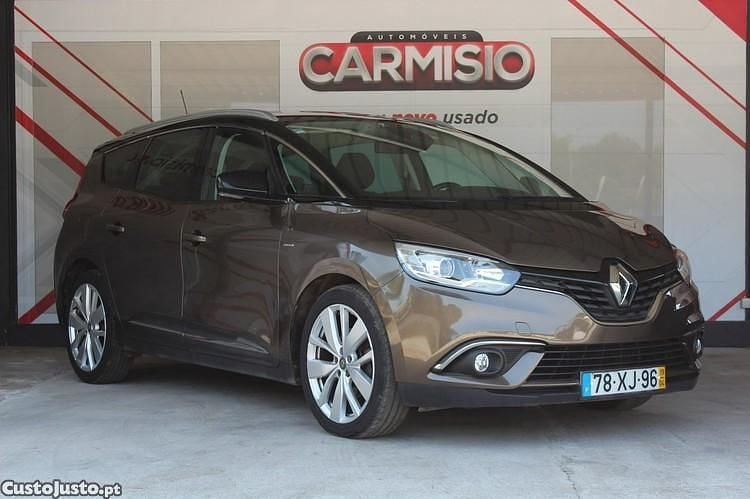 Castanho Usado 2019 Renault Grand Scénic IV LIMITED Monovolume | € 15.400 (Bom preço) - Imagem 1/1