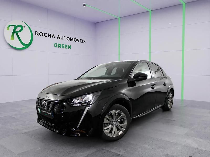 Preto Usado 2022 Peugeot e-208 Active Citadino | € 19.499 (Preço justo) - Imagem 1/4
