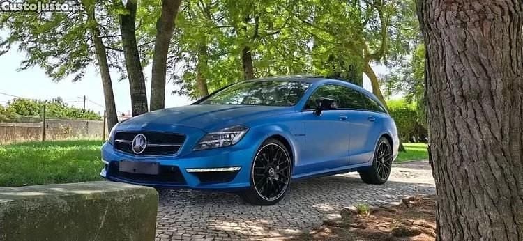 Azul Usado 2012 Mercedes CLS63 AMG Shooting Brake AMG Carrinha | € 36.990 - Imagem 1/1