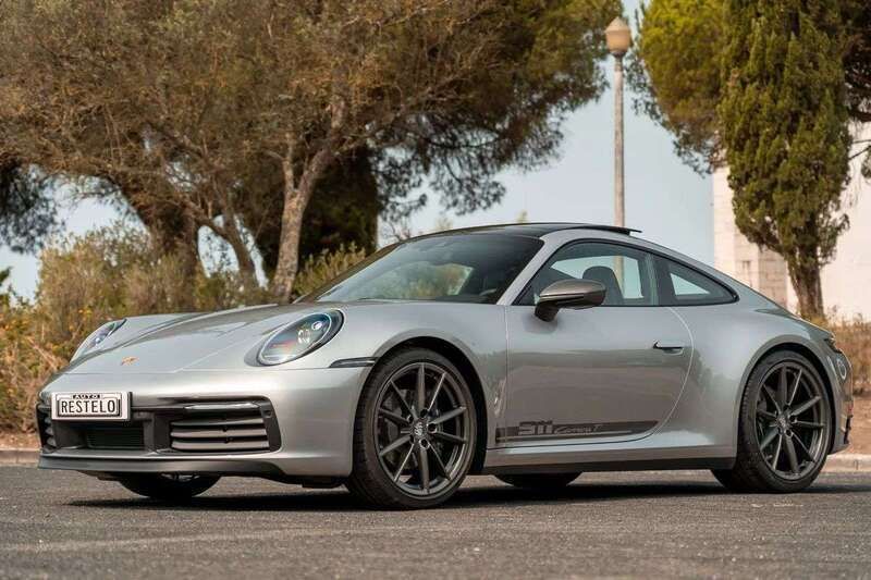 Cinza Usado 2023 Porsche 911 Carrera T Coupé | € 157.500 - Imagem 1/4