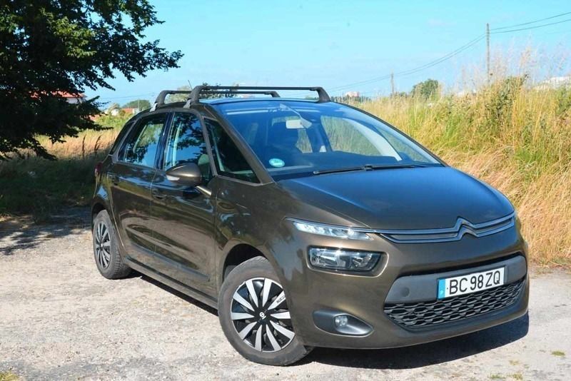 Verde Usado 2015 Citroën C4 Picasso Monovolume | € 9.150 (Super Preço) - Imagem 1/4