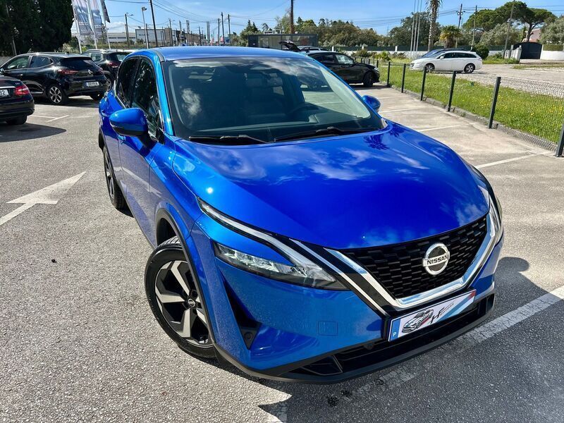 Azul Usado 2022 Nissan Qashqai SUV | € 27.990 (Bom preço) - Imagem 1/4
