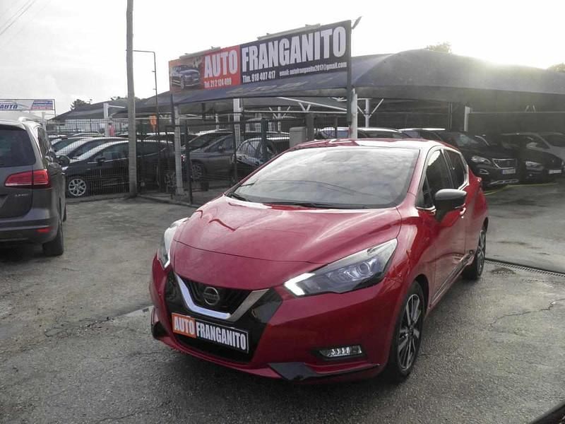 Vermelho Usado 2021 Nissan Micra Citadino | € 13.700 (Preço justo) - Imagem 1/4