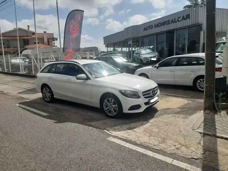 Branco Usado 2015 Mercedes C200 Avantgarde Carrinha | € 17.900 (Preço elevado) - Imagem 1/4
