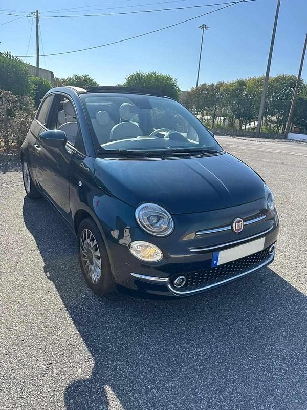 Azul Usado 2022 Fiat 500 Citadino | € 13.490 (Preço justo) - Imagem 1/4